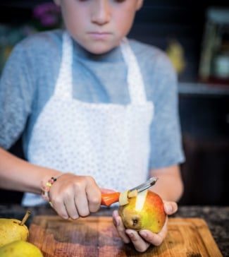 Teaching Kids to Cook—and Care