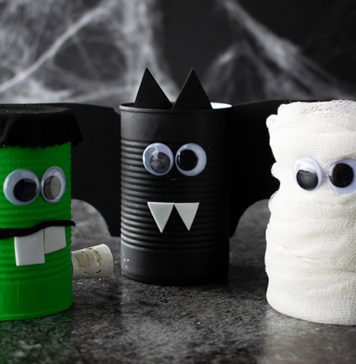 Halloween Spooky Cans